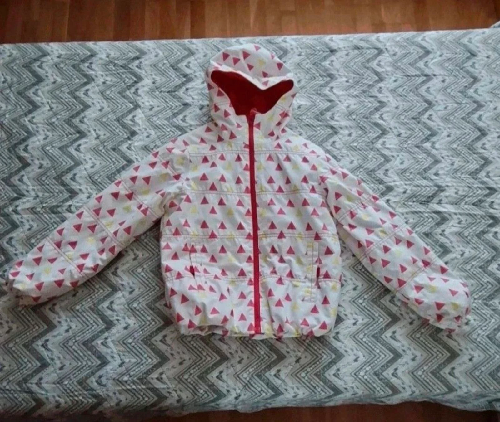 Chubasquero interior polar, niña, talla 8 años